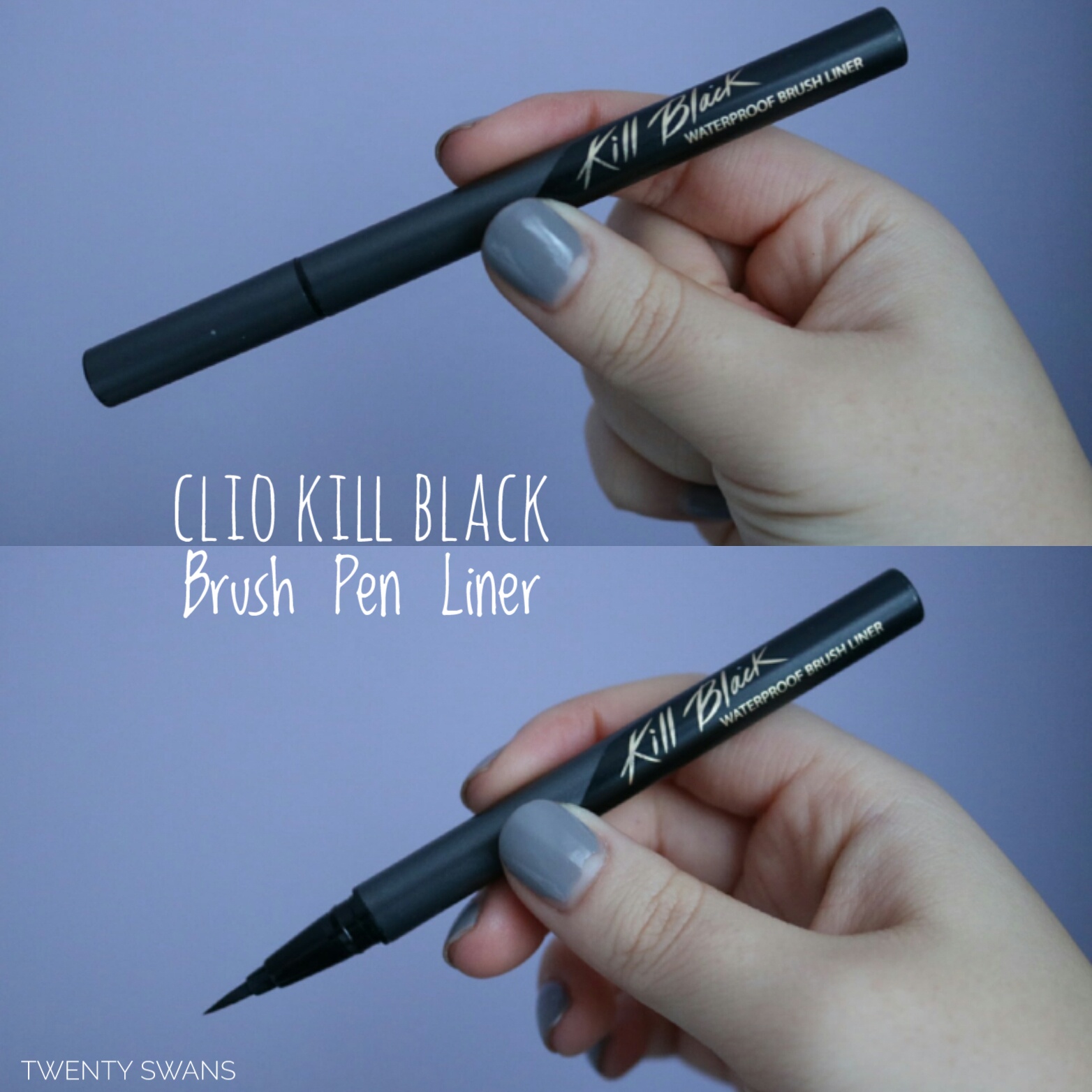 Review: Clio Kill Black Brush Pen Liner – Twenty Swans